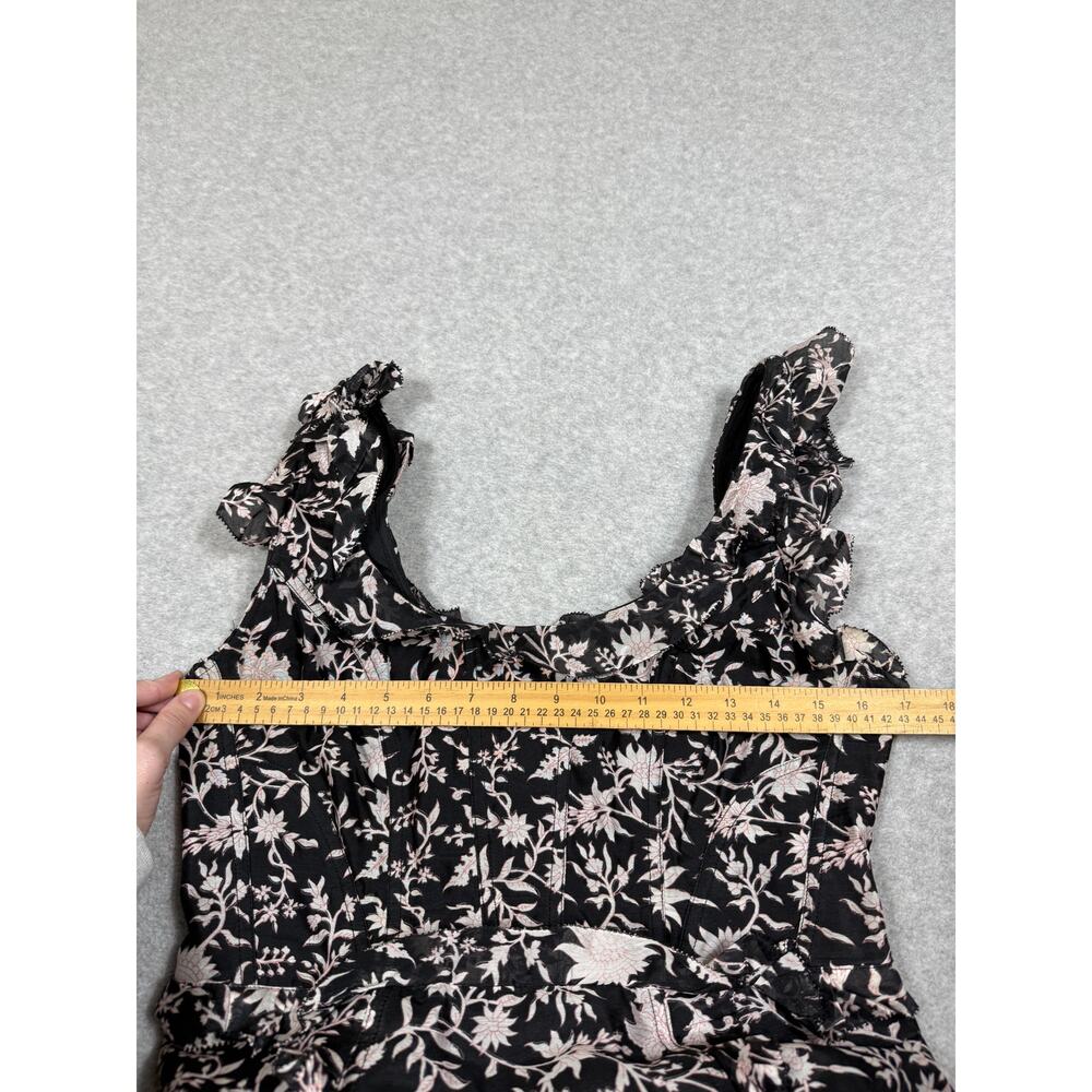 Ulla Johnson Brigitte Floral Organza Midi Dress Womens Size 10 *Flaw - Picture 9 of 10